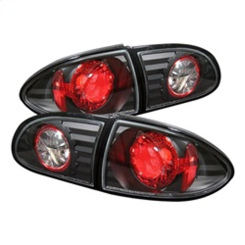 Spyder Chevy Cavalier 95-02 Euro Style Tail Lights Black ALT-YD-CCAV95-BK SPYDER
