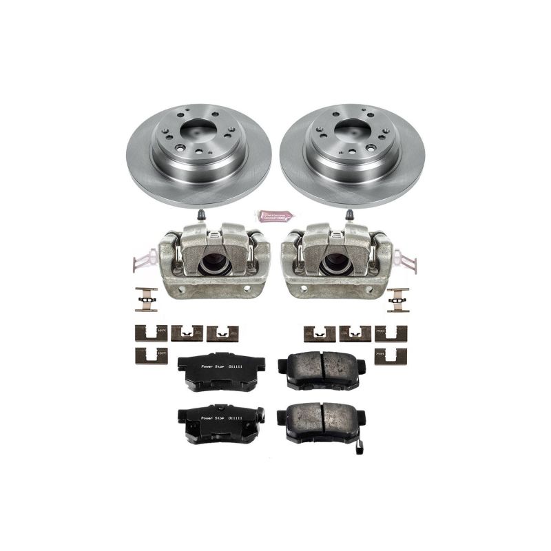 Power Stop 99-01 Acura RL Rear Autospecialty Brake Kit w/Calipers PowerStop