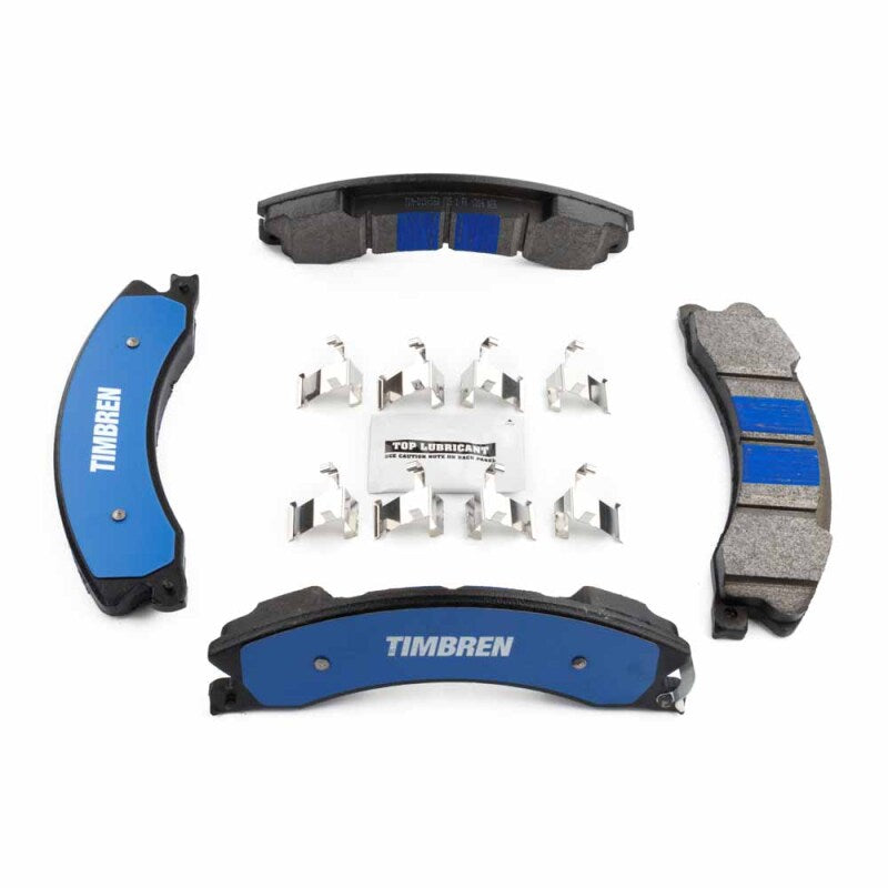 Timbren 15-19 Chevy Silverado 2500/3500 HD BES Severe Duty Semi-Metallic Brake Pads - Front & Rear