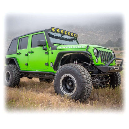 Turn Offroad 07-18 Jeep JK 4 Door Fastback Hardtop 1 Piece Primer White