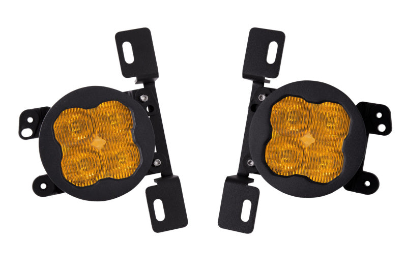 Diode Dynamics SS3 LED Pod Max Type MR Kit - Yellow SAE Fog