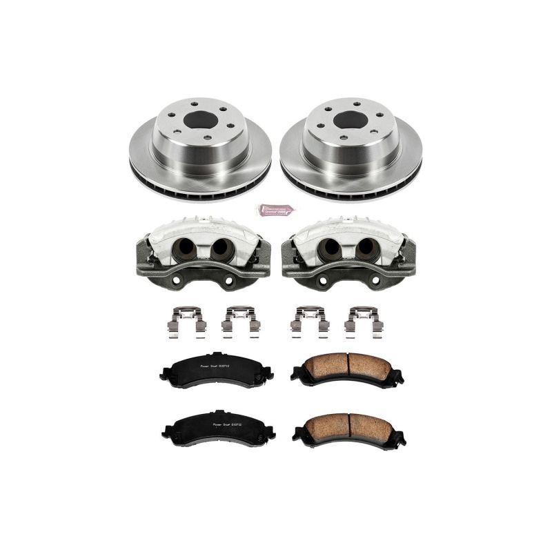 Power Stop 02-06 Cadillac Escalade Rear Autospecialty Brake Kit w/Calipers PowerStop