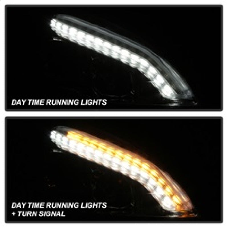 Spyder Mercedes W221 S Class 07-09 Headlights - HID Model Only - Chrome PRO-YD-MBW22107-HID-DRL-C SPYDER