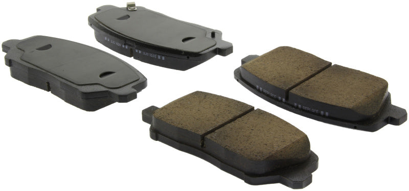 StopTech Premium Ceramic Rear Brake Pads - 308.18270