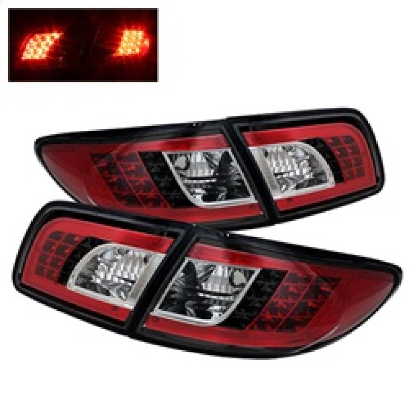 Spyder Mazda 6 03-08 4/5DR (Not fit Wagon)LED Tail Lights Black ALT-YD-M603-LED-BK SPYDER