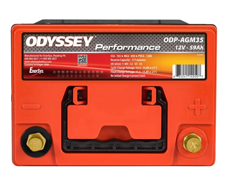 Odyssey Battery Auto/Truck Performance AGM Battery (35-675) Odyssey Battery