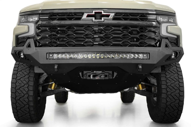 Addictive Desert Designs 2022+ Chevy Silverado 1500 ZR2 Stealth Fighter Front Bumper Addictive Desert Designs