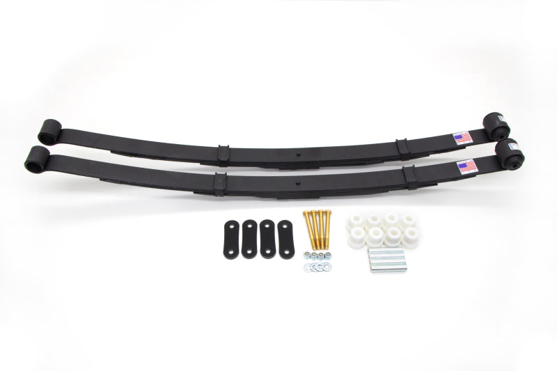 UMI Performance 70-81 GM F-Body Rear 2in Leaf Springs Shackle Kit - Delrin