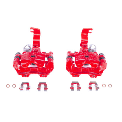 Power Stop 03-05 Buick Park Avenue Rear Red Calipers w/Brackets - Pair PowerStop