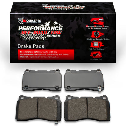 R1 10-16 Hyundai Genesis Coupe Front Off-Road/Tow Brake Pads