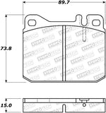 StopTech Premium Ceramic Brake Pads - 308.01450