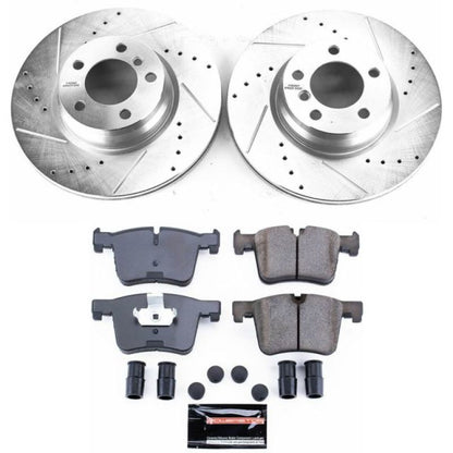Power Stop 14-15 BMW 228i Front Z23 Evolution Sport Brake Kit PowerStop