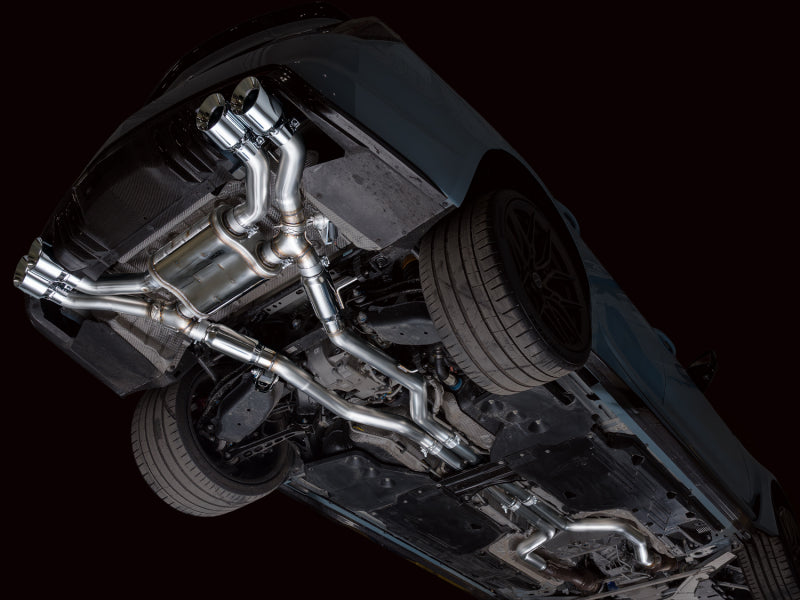AWE 22-26 Cadillac CT5-V Blackwing SwitchPath Exhaust - Chrome Silver Tips