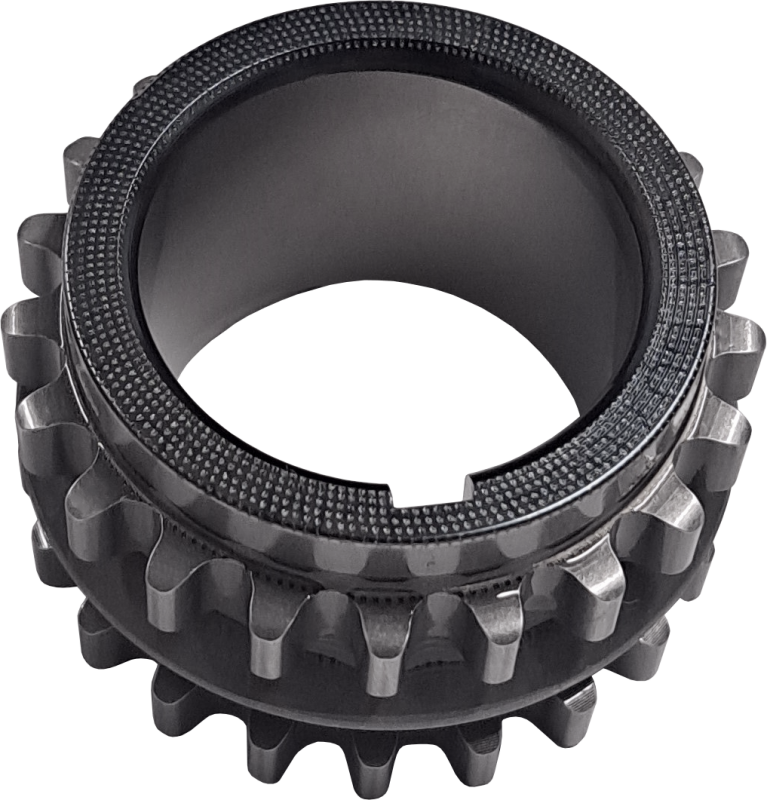 Boundary 11-14 Ford Coyote Billet Crankshaft Timing Sprocket Drive Gear w/Grip Surface & Stud Kit COMBO-GRIP-11-HBB