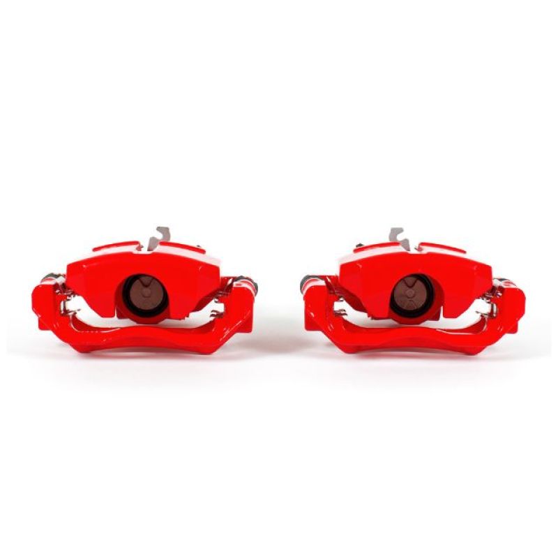Power Stop 13-16 Dodge Dart Rear Red Calipers w/Brackets - Pair PowerStop
