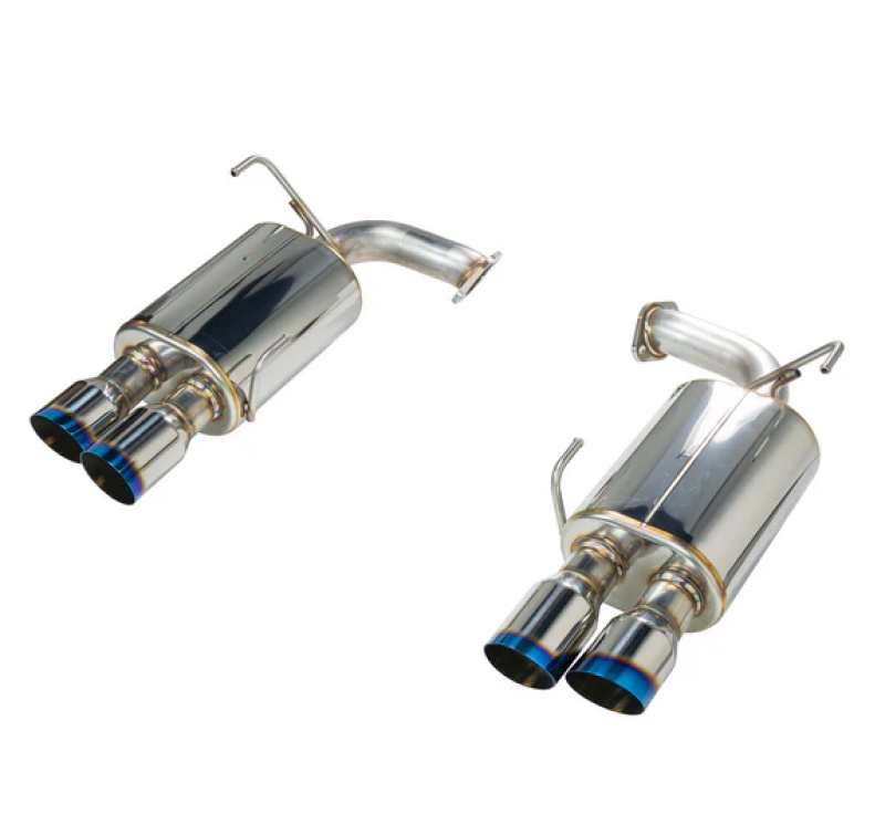 Remark 2022+ Subaru WRX VB Axle Back Exhaust w/Burnt Stainless Steel Single Wall Tip Remark