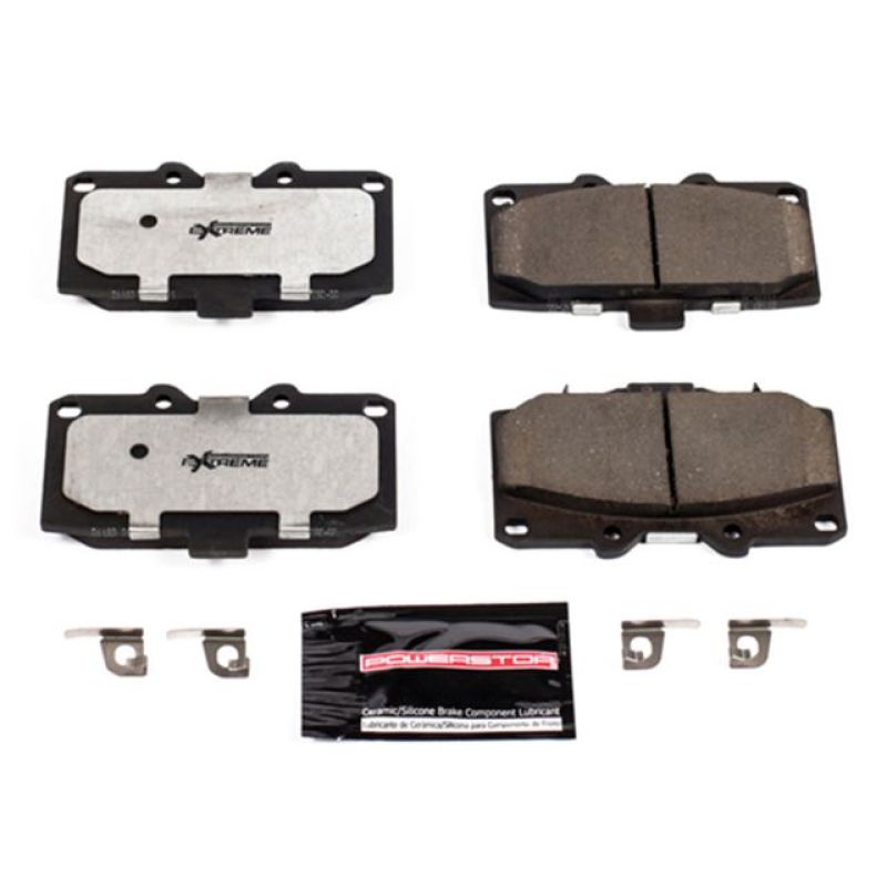 Power Stop 06-07 Subaru Impreza Front Z26 Extreme Street Brake Pads w/Hardware PowerStop
