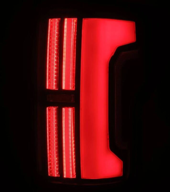 AlphaRex 670052 07-13 Toyota Tundra Nova-Series LED Tail Lights - Black Red