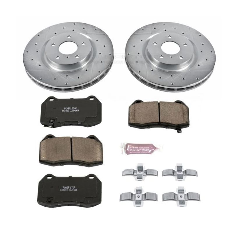 Power Stop 03-04 Infiniti G35 Front Z23 Evolution Sport Brake Kit PowerStop