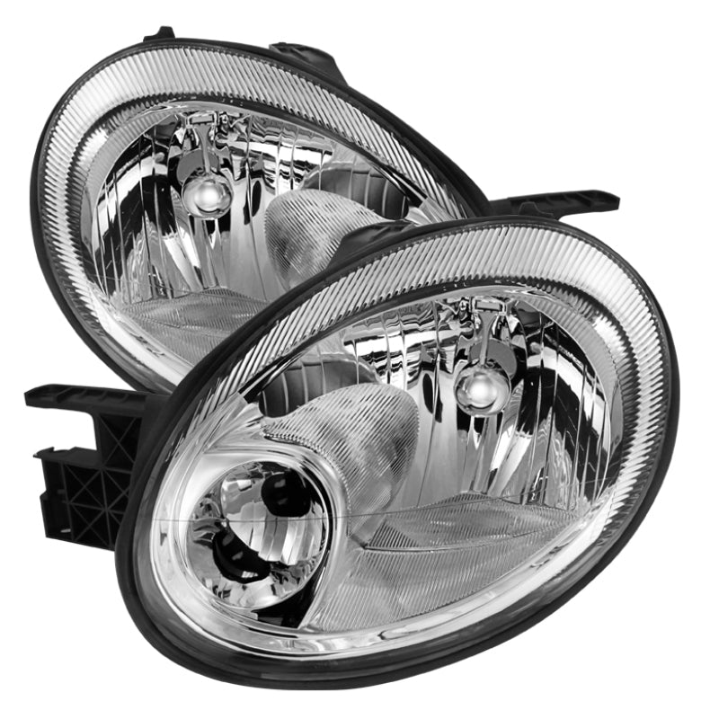 Xtune Dodge Neon 03-05 / Plymouth Neon 03-05 Crystal Headlights Chrome HD-JH-DN03-C SPYDER