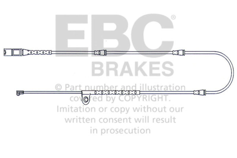 EBC 2010-2014 BMW X5 4.4L Twin Turbo Front Wear Leads EBC