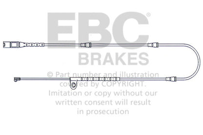 EBC 2010-2014 BMW X5 4.4L Twin Turbo Front Wear Leads EBC