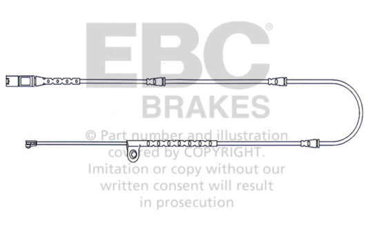 EBC 2010-2014 BMW X5 4.4L Twin Turbo Front Wear Leads EBC