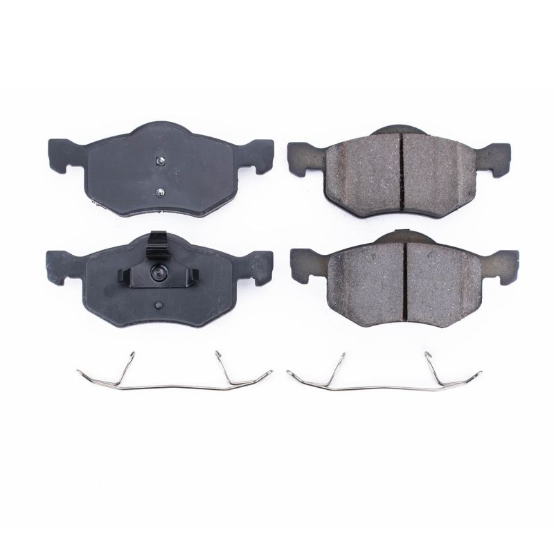 Power Stop 01-07 Ford Escape Front Z17 Evolution Ceramic Brake Pads w/Hardware PowerStop