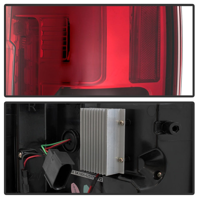 Spyder 17-18 Ford F-250 Super Duty (Excl LED Models) LED Tail Lights -Red Clr (ALT-YD-FS17-LED-RC) SPYDER