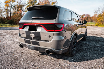 Corsa 21-22 Dodge Durango SRT Hellcat Cat-Back 2.75in Dual Rear Exit Sport 4.5in Black PVD Tips CORSA Performance