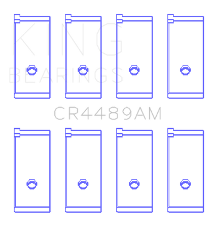 King Engine Bearings Suzuki F8/F10/(Size +0.25mm) Connecting Rod Bearing Set
