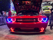 Load image into Gallery viewer, Oracle 08-14 Dodge Challenger Dynamic Surface Mount Headlight Halo Kit - ColorSHIFT - Dynamic