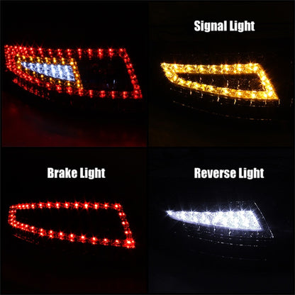Xtune Porsche 911 997 05-08 LED Tail Lights Red Clear ALT-ON-P99705-LED-RC SPYDER