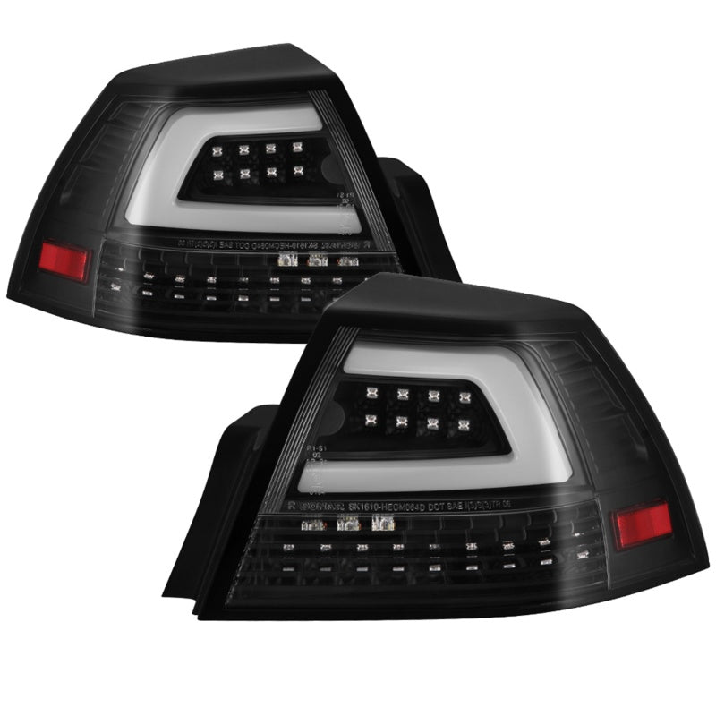 Spyder 08-09 Pontiac G8 Version 2 Light Bar LED Tail Lights - Black - ALT-YD-PG808V2-LB-BK SPYDER