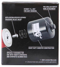 Load image into Gallery viewer, K&amp;N Oil Transmission Filter, Powersports - Canister