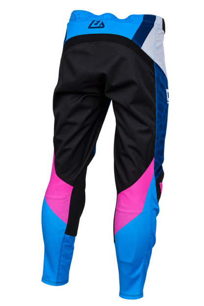 Answer  Elite Camo Pants Cyan/Hyper Acid/Black Youth Size - 18