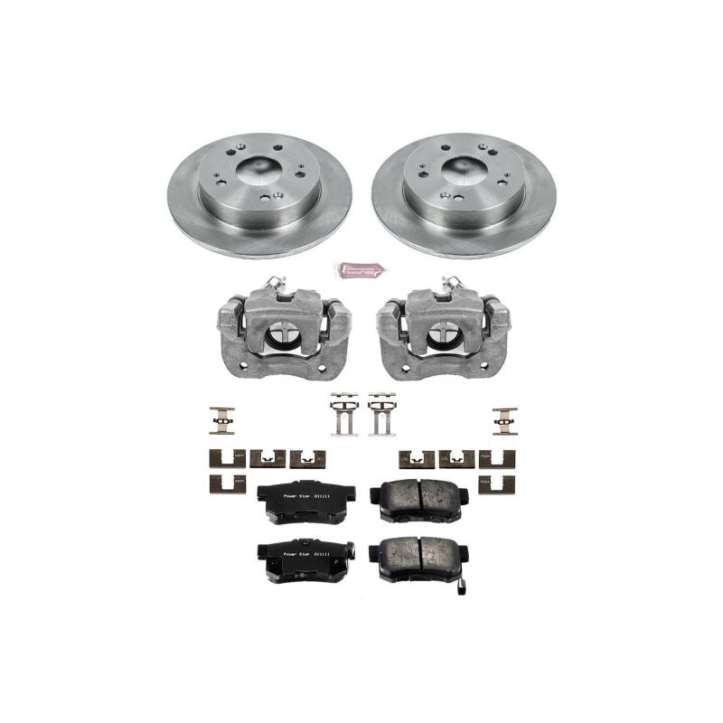 Power Stop 97-01 Honda Prelude Rear Autospecialty Brake Kit w/Calipers PowerStop