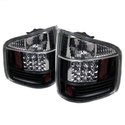 Spyder Chevy S10 94-04/GMC Sonoma 94-04/Isuzu Hombre 96-00 LED Tail Lights Blk ALT-YD-CS1094-LED-BK SPYDER