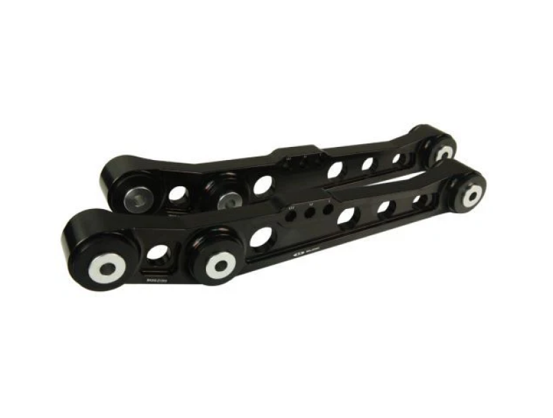 BLOX Racing V2 Billet Rear Lower Control Arms Poly Bushings 96-00 Honda Civic - Black BXSS-21204-BK-V2 BXSS-21204-BK-V2