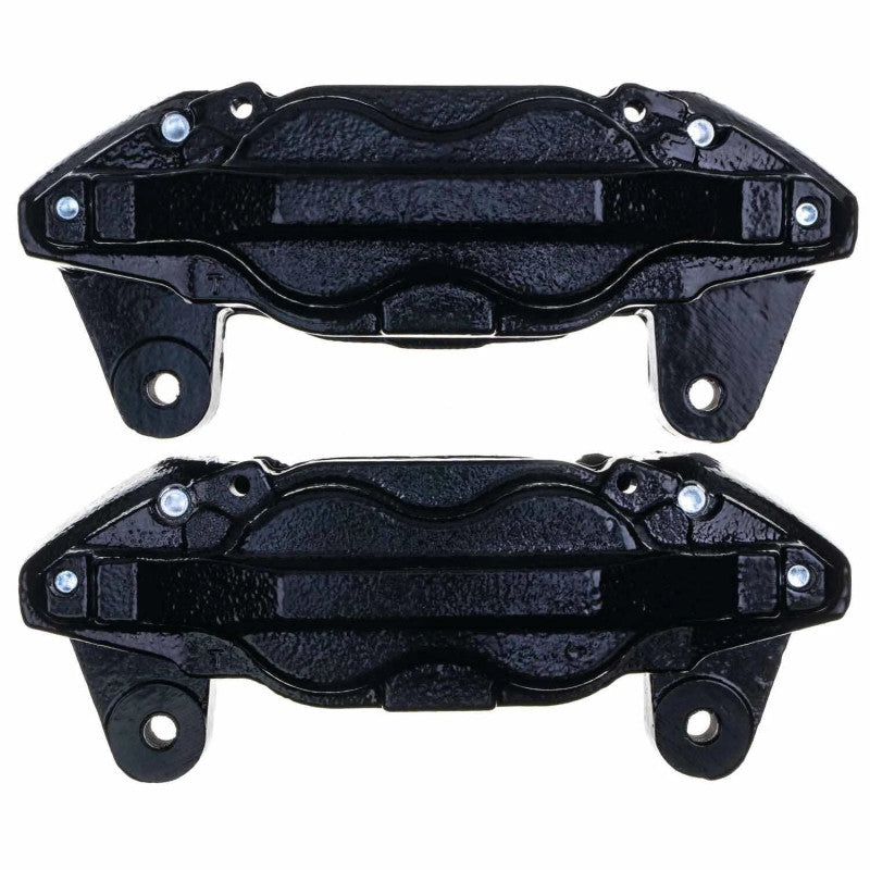 Power Stop 07-15 Toyota Tundra Front Black Caliper Pair w/o Bracket PowerStop