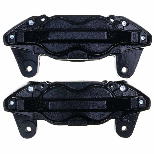 Power Stop 07-15 Toyota Tundra Front Black Caliper Pair w/o Bracket PowerStop