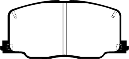 EBC GreenStuff Front Brake Pads - DP2725 EBC
