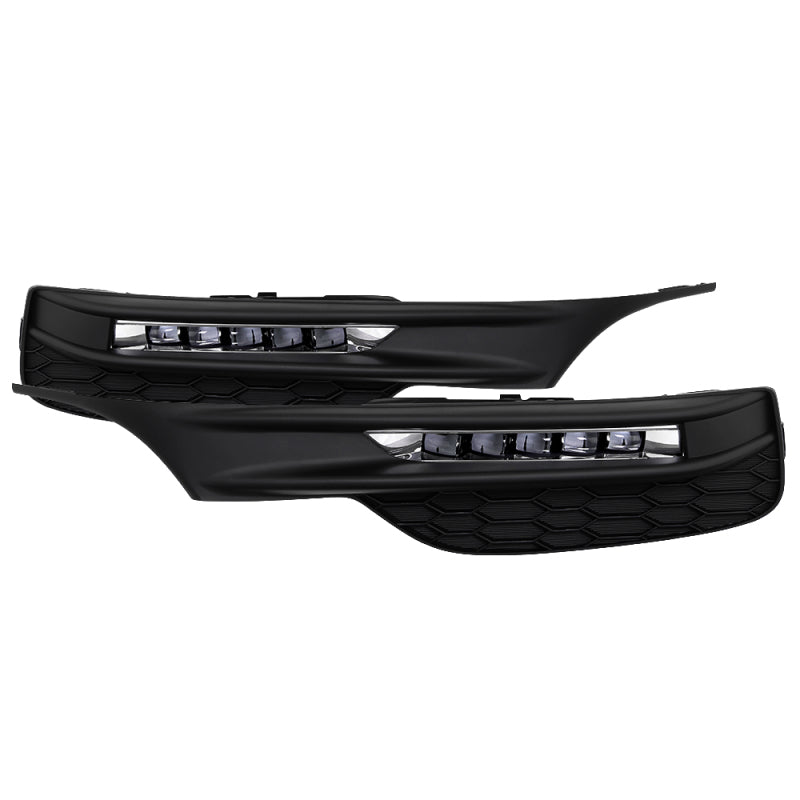 Spyder Honda Accord Sedan 2016-2017 OEM LED Fog Lights W/Switch- Clear FL-HA2016-4D-LED-C SPYDER
