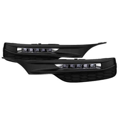 Spyder Honda Accord Sedan 2016-2017 OEM LED Fog Lights W/Switch- Clear FL-HA2016-4D-LED-C SPYDER
