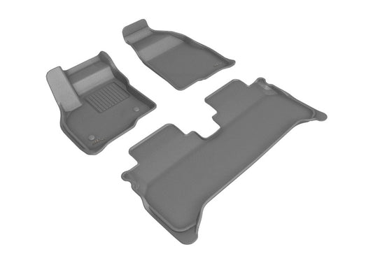 3D MAXpider KAGU 1st & 2nd Row Floor Mats for Chevrolet Bolt EUV 2022-2023 - L1CH09701501