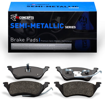 R1 01-07 Dodge Caravan Rear Semi Met Brake Pads