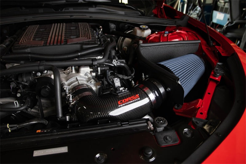 Corsa BLACK / CARBON FIBER AIR INTAKE | 2017-2023 CHEVROLET CAMARO ZL1 CORSA Performance