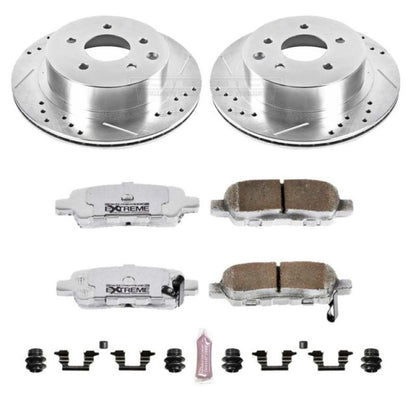 Power Stop 03-05 Infiniti G35 Rear Z26 Street Warrior Brake Kit PowerStop