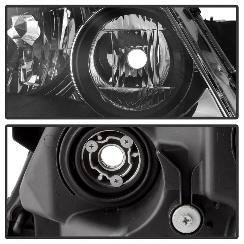 xTune 08-10 Honda Odyssey OEM Style Headlights - Black (HD-JH-HODY08-OE-BK) SPYDER