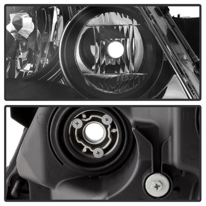 xTune 08-10 Honda Odyssey OEM Style Headlights - Black (HD-JH-HODY08-OE-BK) SPYDER